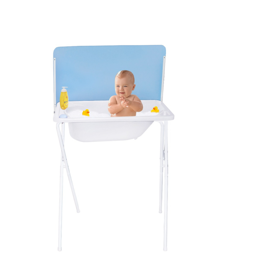 Banheira Infantil com Trocador e Suporte - Barata - Direto da Fábrica 100% Nacional