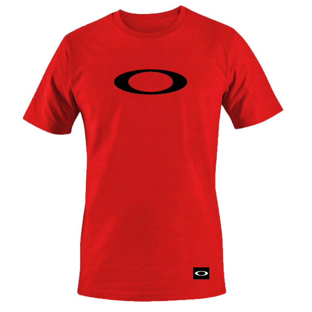 Camiseta Oakley Trn Ellipse Sports Vinho - Faz a Boa!