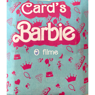 100 cards BARBIE PD = 25 pacotes fechados