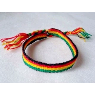 Pulseira de Pano Do Reggae Bob Marley Jamaica amizade novo
