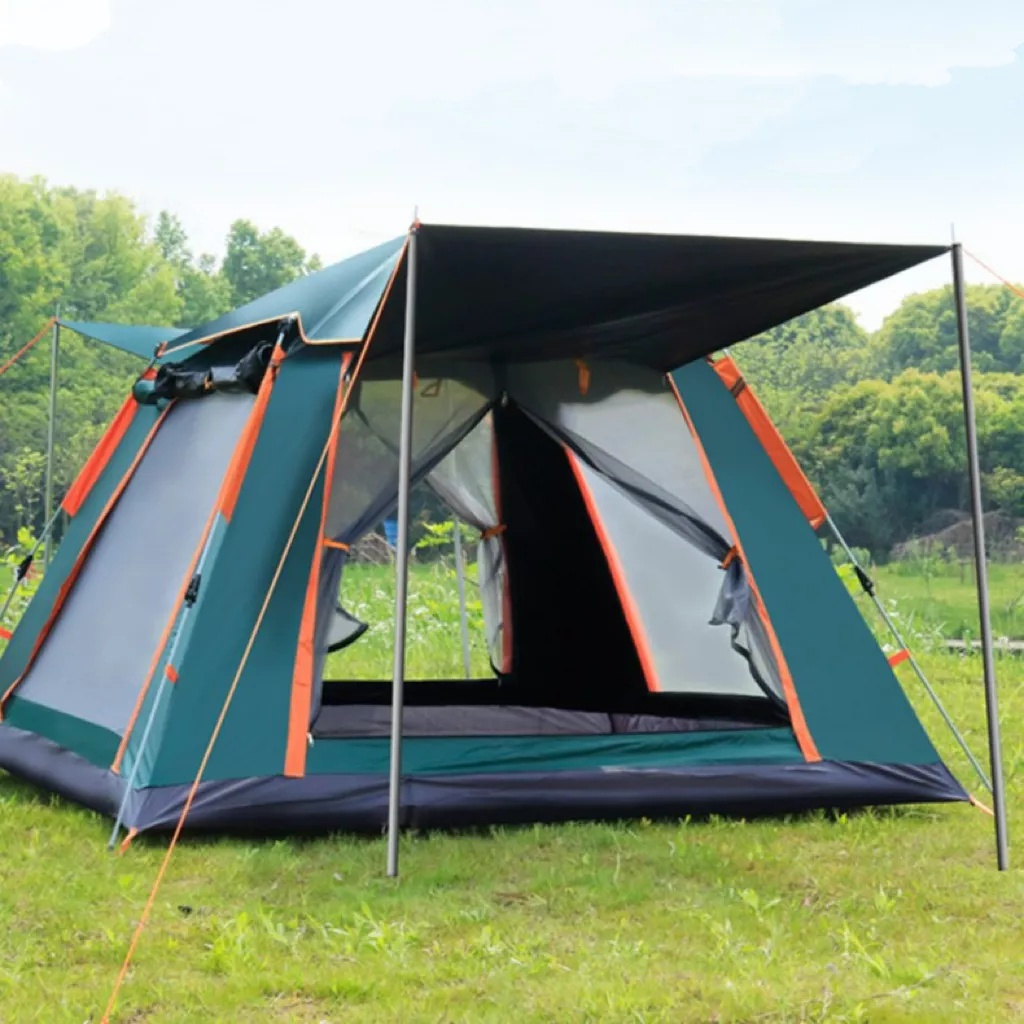 Barraca Camping Portátil Para Piquenique Livre Acampamento a Prova De Chuva Equipamento Automático
