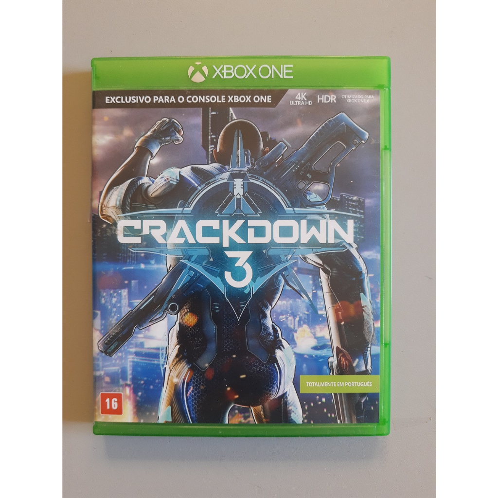 Jogo Xbox One Crackdown 3 - Mídia Física - Novo - Exclusivo - Power Hit  Games