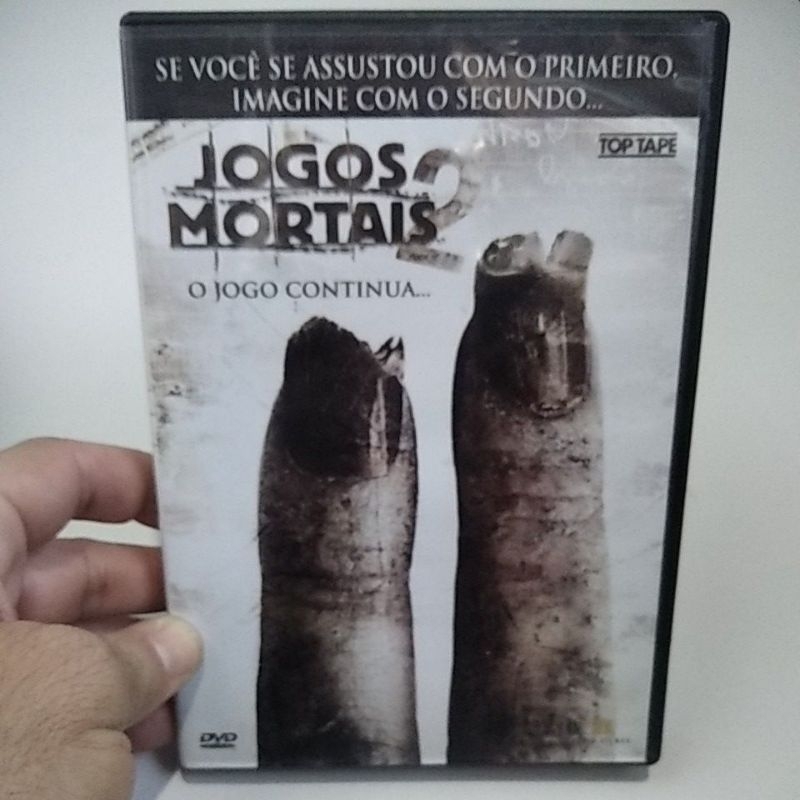 Dvd - Jogos Mortais 2, Filme e Série Paris Filmes Usado 87750180
