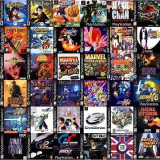 5 JOGOS DE PS1 A SUA ESCOLHA