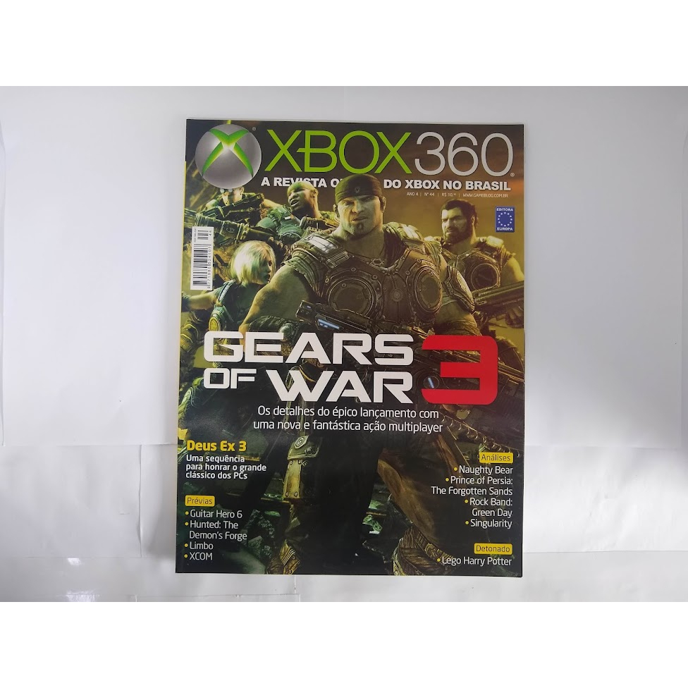 Revista Xbox Ano 4 N. 44: Gears Of War 3