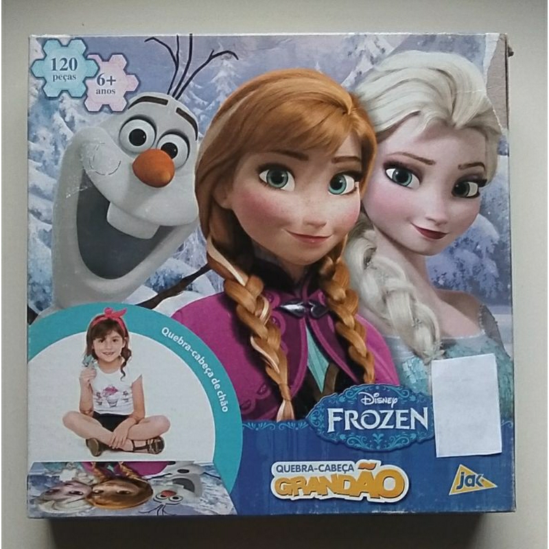 Quebra Cabeça Frozen 120, 80, 48