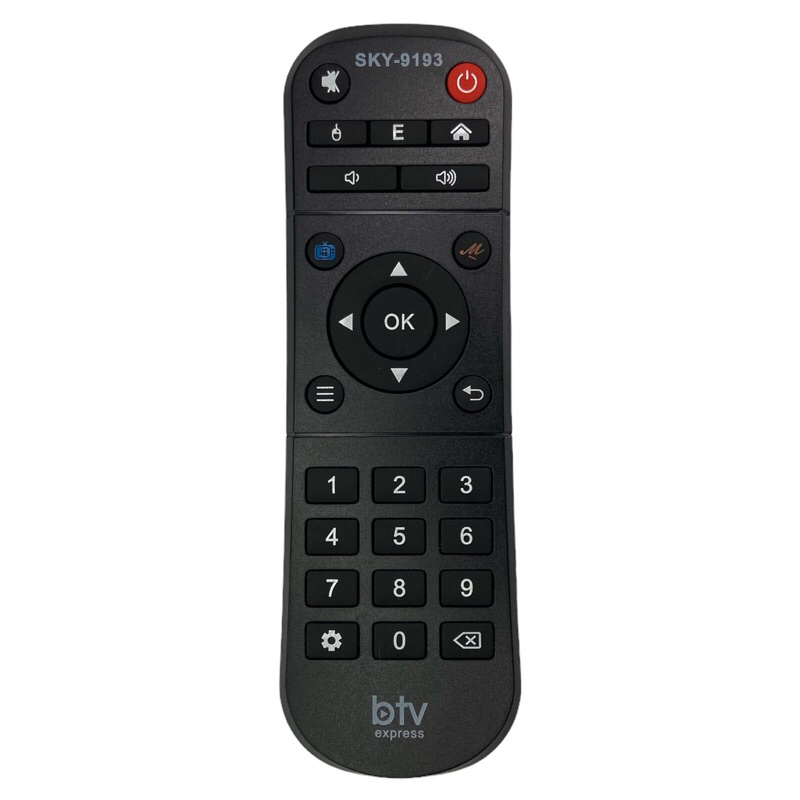 Controle Remoto Para Receptor BTV E13 - SKY 9193 | Shopee Brasil