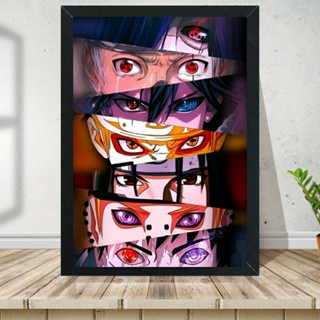 Pôster de pintura em tela de Naruto Shippuden Akatsuki Itachi