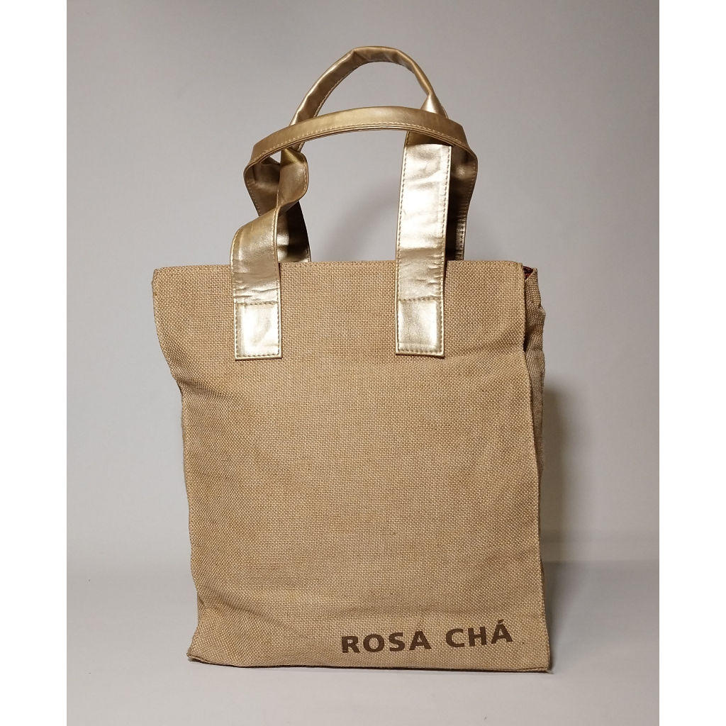 Bolsa De Palha Alça De Mão Ecobag Marca Rosa Chá | Shopee Brasil