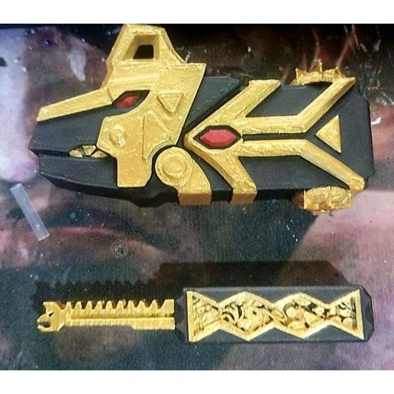Morfador Power Rangers Dino Trovão Cosplay Impressão 3d | Shopee Brasil