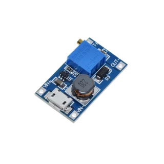 Módulo Regulador de Tensão DC Step UP Mt3608 com entrada Micro USB Arduino, Esp, Raspberry