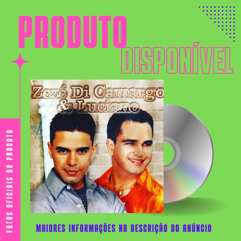 CD ZEZÉ DI CAMARGO E LUCIANO - COLETÂNEA - CADA VOLTA É UM RECOMEÇO ...