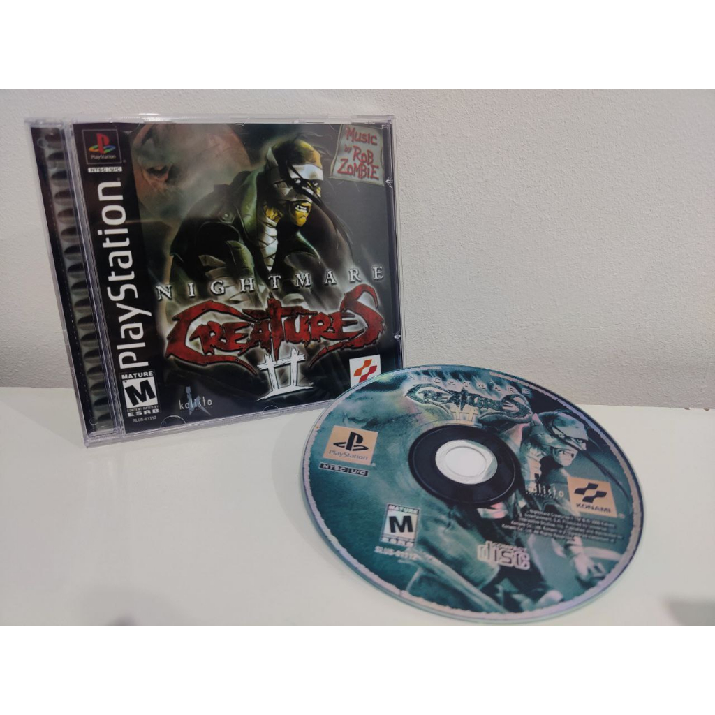 Nightmare creatures 2 ps1 neuf sous blister - Jeux vidéo