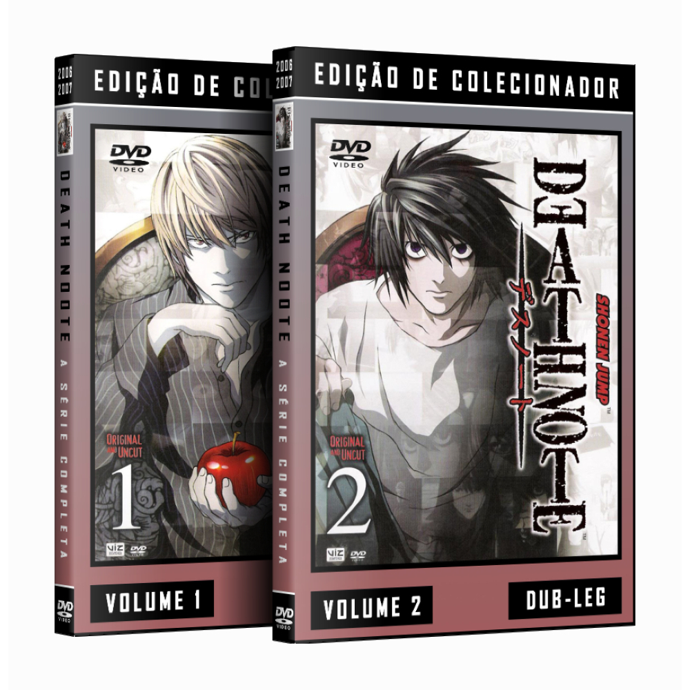 Death Note - Série Completa em DVD | Shopee Brasil