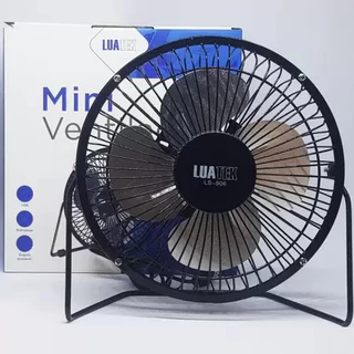 Mini Ventilador De Mesa Compacto Portátil USB 4 -pás de metal-6 polegada