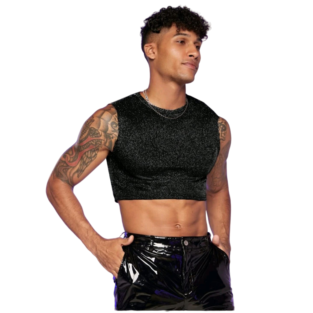 Cropped masculina best sale