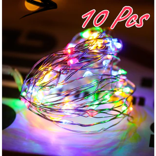 10 Luzes De Fada Luzes De LED Luzes De Fio Cobre Para Festa Em Casa De Casamento Decoração De Natal