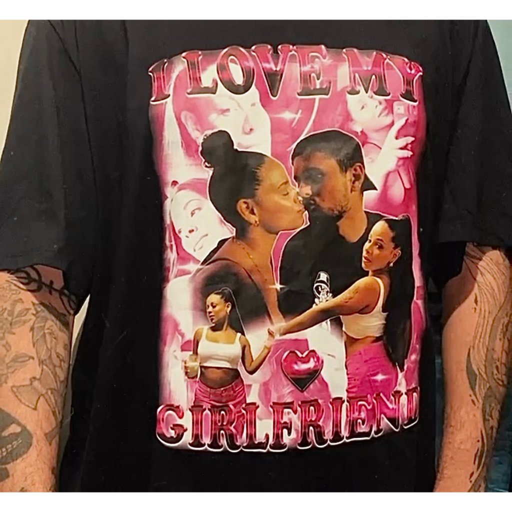 One Love My Girlfriend Shirt Custom