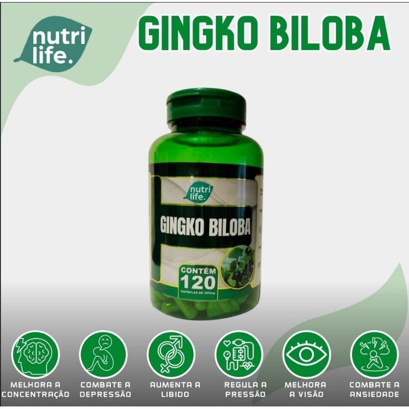 ginkgo-biloba 1 unidade de 120 capsulas