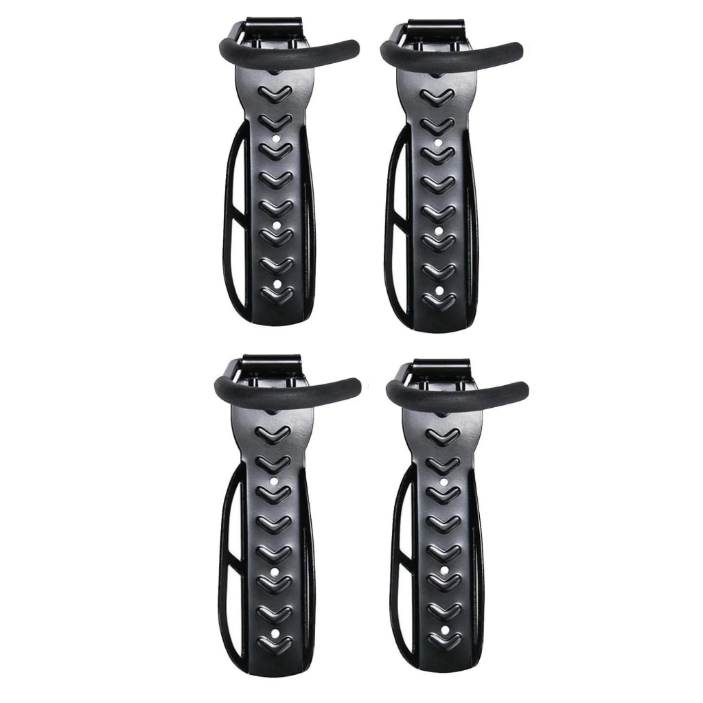 4x Suporte De Parede Gancho Bike P/ Pendurar C/ Apoio
