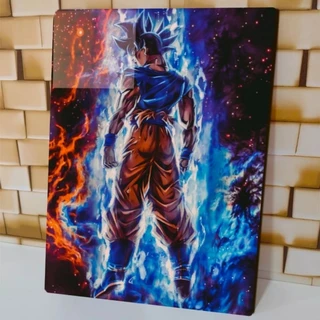 Quadro Metalizado Dragon ball z - Vários Modelos