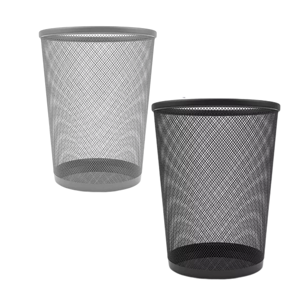 Lixeira Inox Aramado 8 Litros Cesto Lixo Escritório Quarto | Shopee Brasil