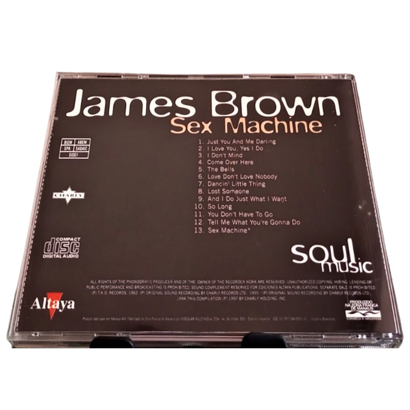 Cd James Brown Sex Machine Shopee Brasil 