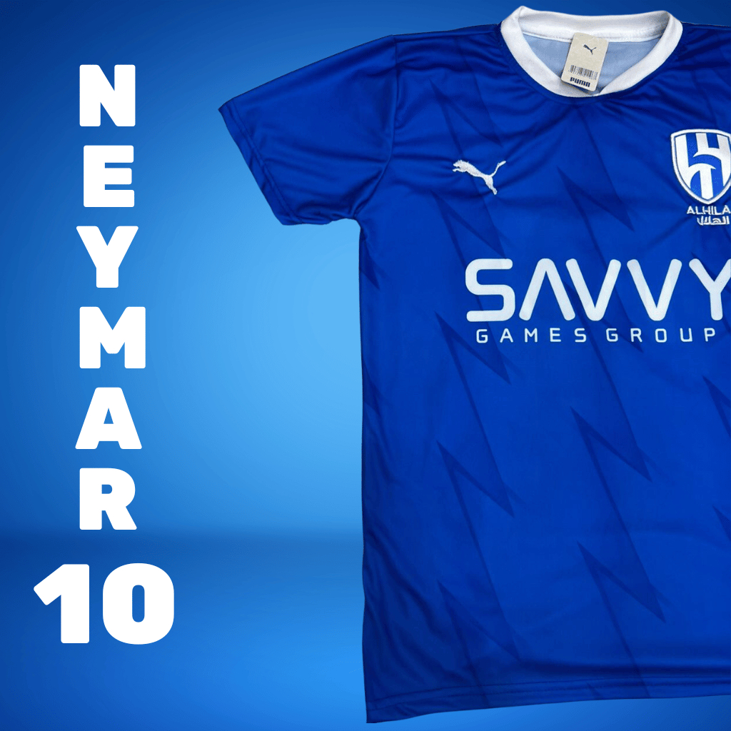CAMISA AL HILAL NEYMAR - Camiseta Al Hilal Bordada Neymar 10 - ENVIO RÁPIDO