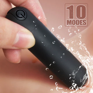 Vibrador Bullet RECARREGÁVEL - USB - 10 Modos de Vibração Aveludado Massageador de Clítoris - SEXSHOP MEDDUS