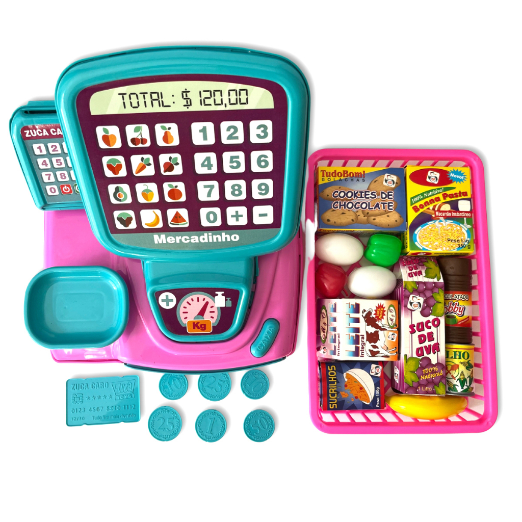 Compre Crianças conjunto de brinquedos máquina café cozinha brinquedos  simulação comida pão bolo café fingir jogar compras caixa registradora  brinquedos para crianças