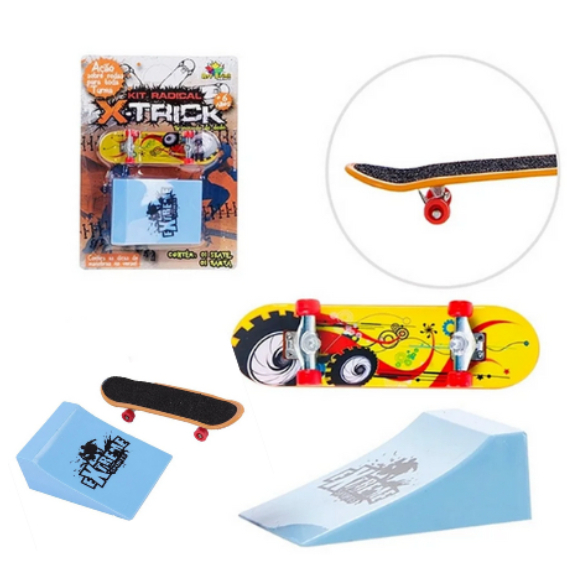 Skate De Dedo Profissional Fingerboard Maple Rocker Duplo Criativo Mini  Skate Fingertip Sports Rolamento Roda Palma