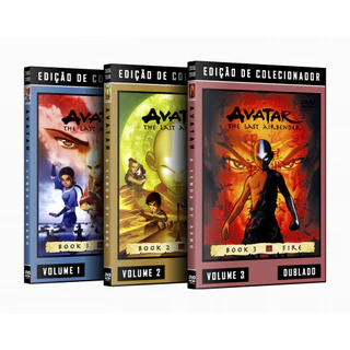 Avatar - A Lenda de Aang em Dvd