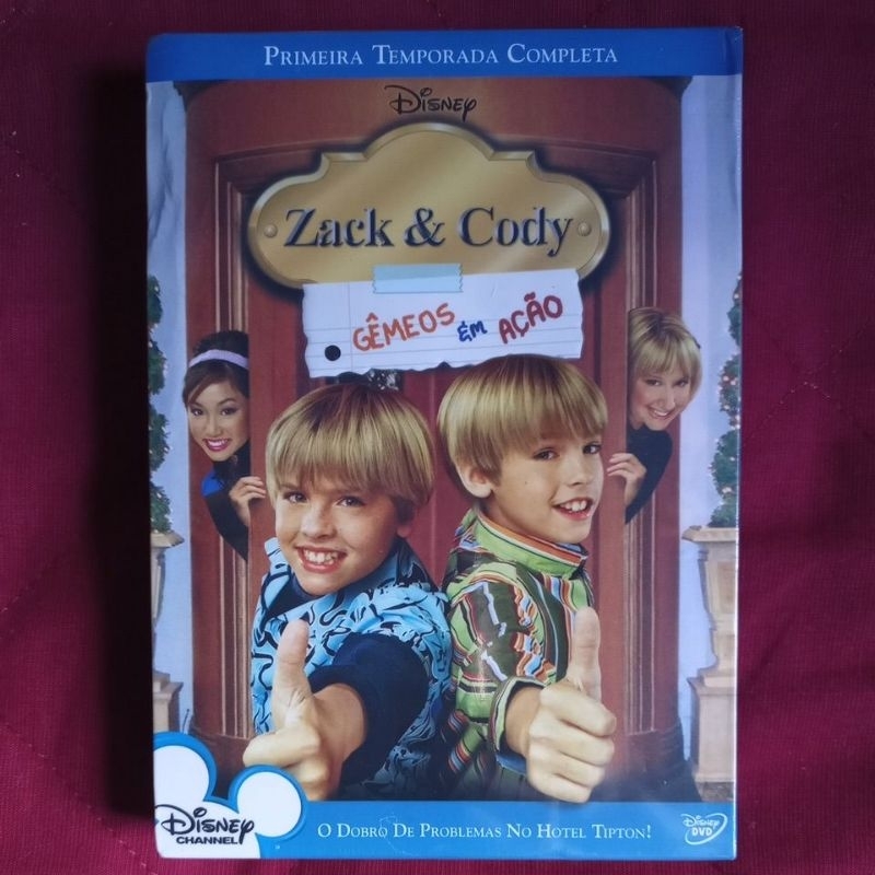 ZACK & CODY GÊMEOS EM AÇÃO PRIMEIRA TEMPORADA COMPLETA DVD ORIGINAL ...