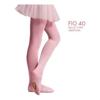 Meia calça inteira colorida para balé / ballet - Fio 40 - Capezio