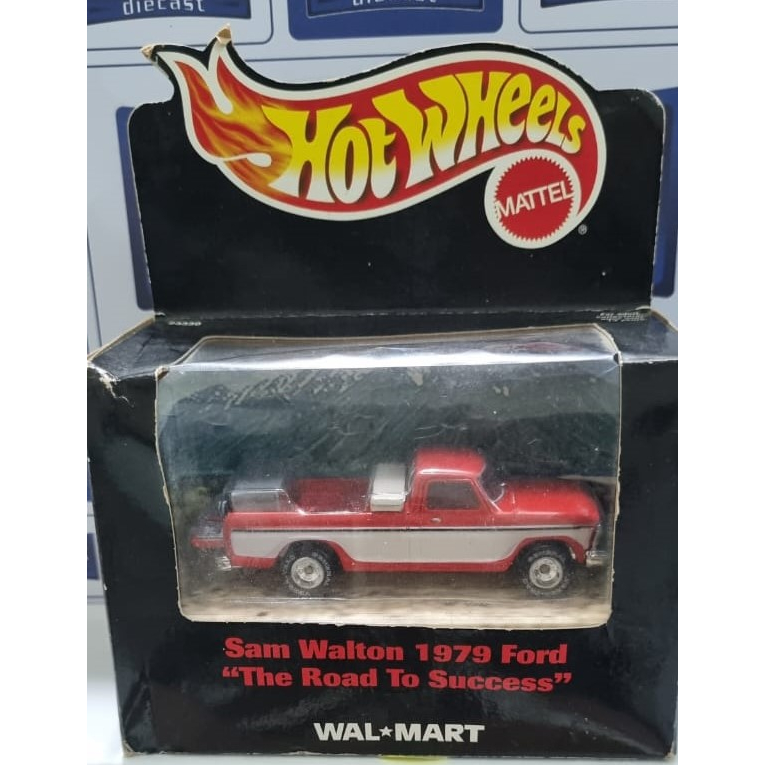 1999 Hot Wheels Sam Walton Walmart 1979 Ford F-150 Truck Real Riders in case NEW