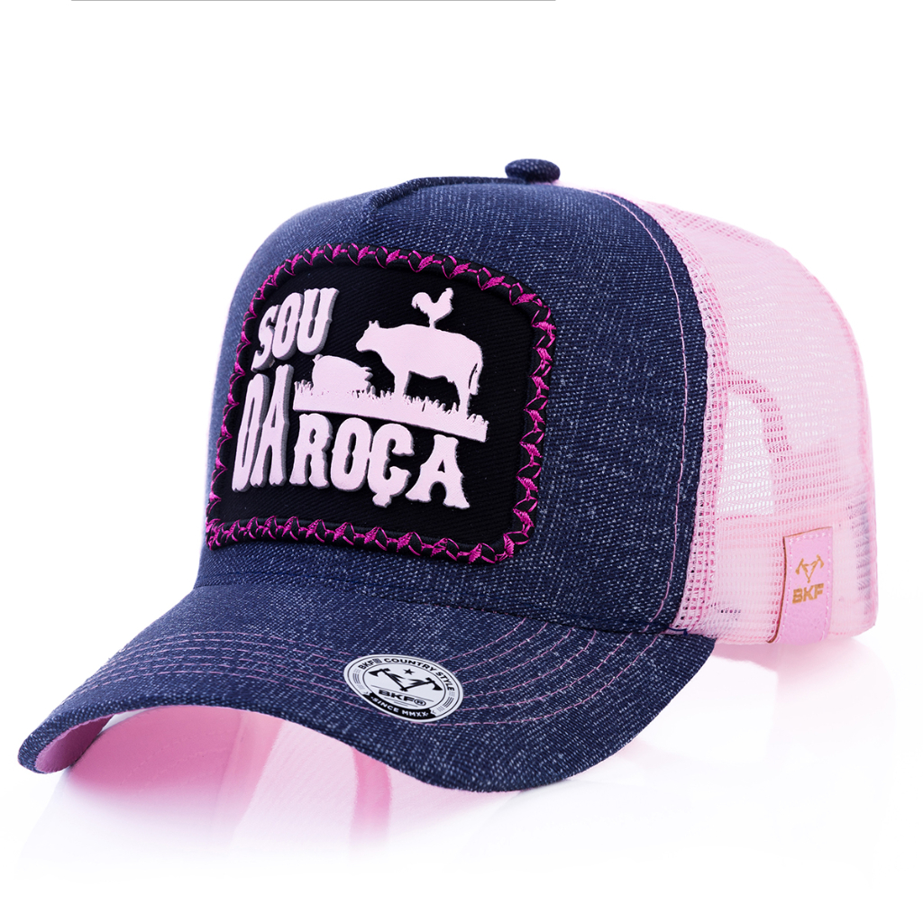 bone chepeu country jeans boné country bruta cowgirl certao fazendo boina