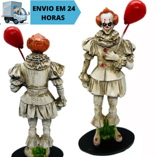 Boneco It A Coisa Pennywise Filme Terror Colecionavel Estatua Resina