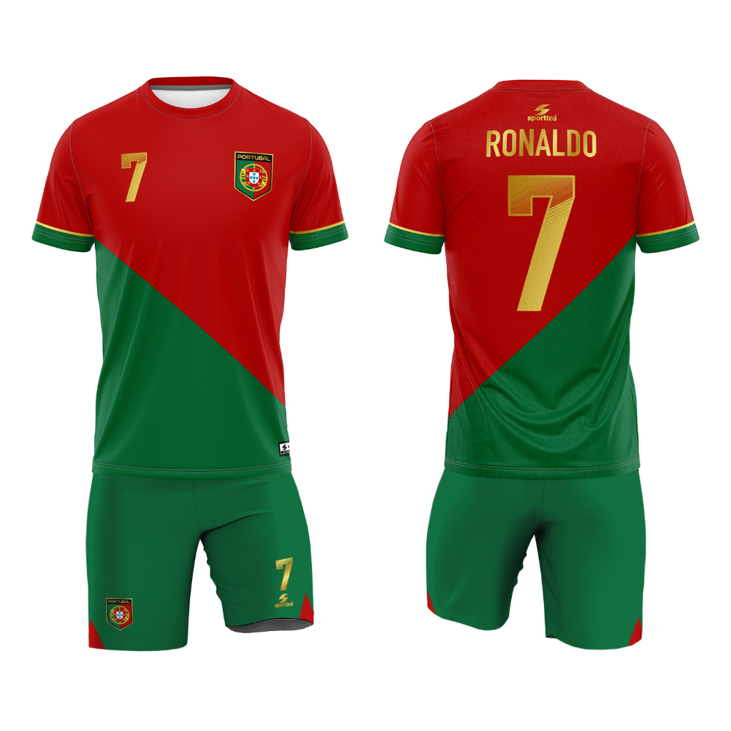 Cristiano ronaldo sale jersey and shorts