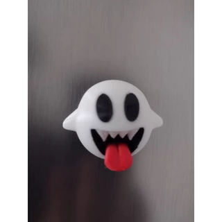Imã de Geladeira Fantasma Super Mario Nintendo 3D