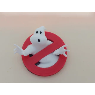 Imã de Geladeira Caça Fantasmas Ghostbusters 3D