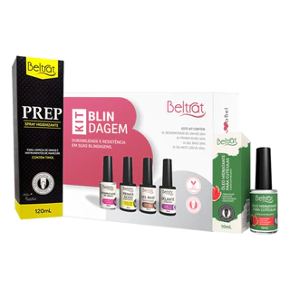 Kit Blindagem Beltrat - Prep Hienizador - Óleo Hidratante De Cutícula Original