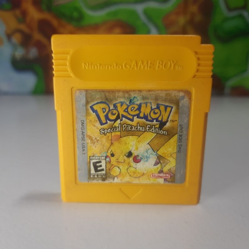 Pokémon Yellow Original Game Boy Nintendo Pikachu