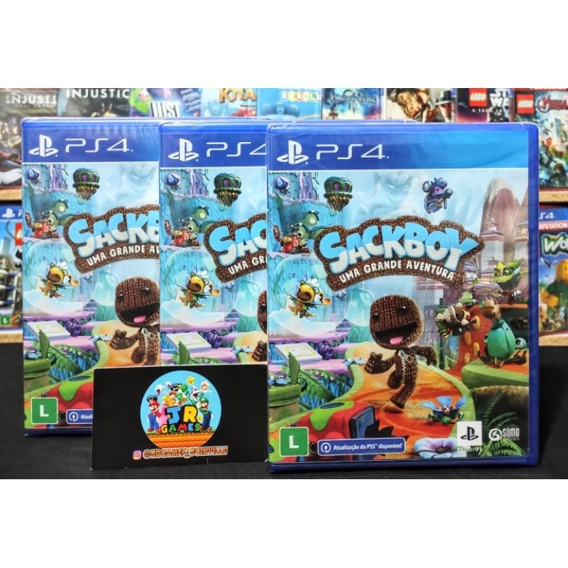 Sackboy Uma Grande Aventura - Ps5 Digital - Edição Padrão - GameShopp