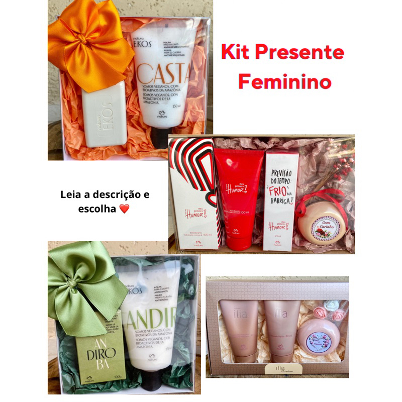 Kit Presente Feminino- Escolha na Variação | Shopee Brasil