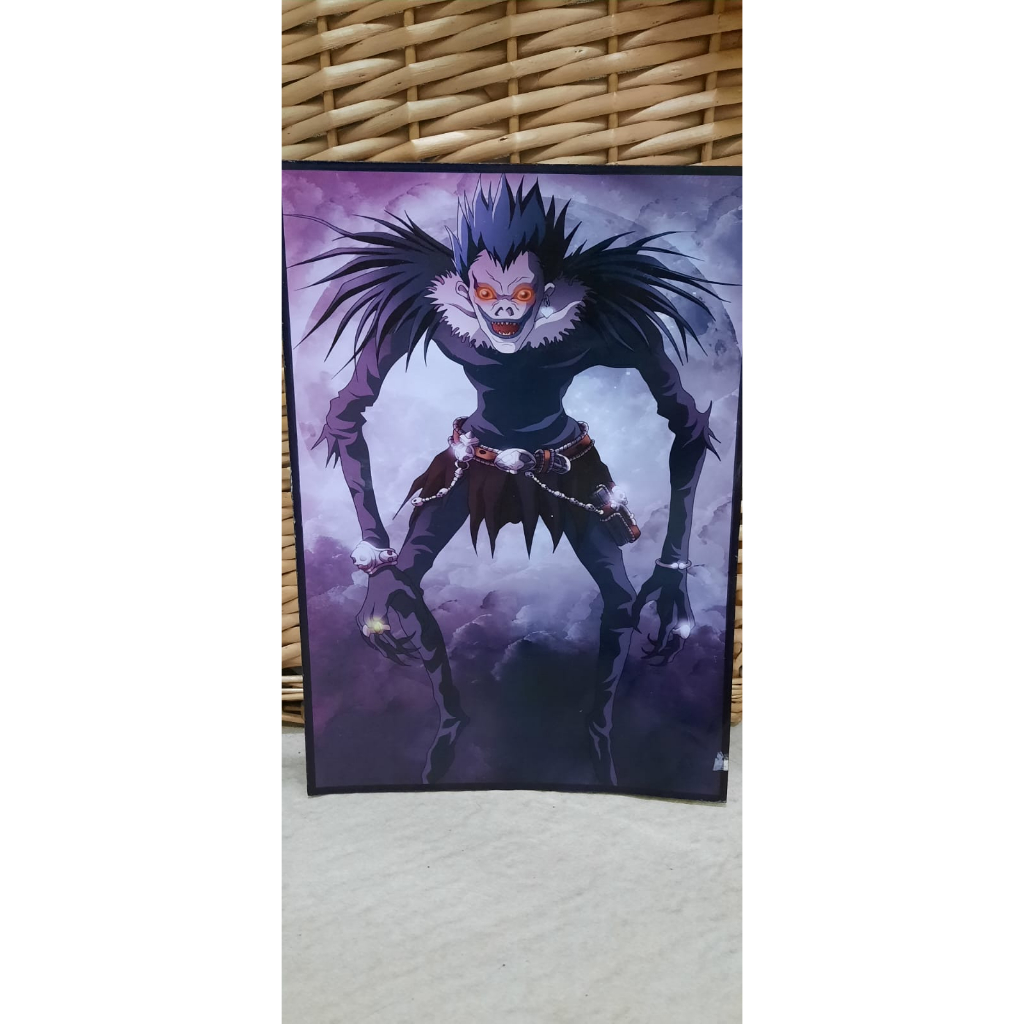 Quadros placas MDF Death Note Demon Slayer | Shopee Brasil