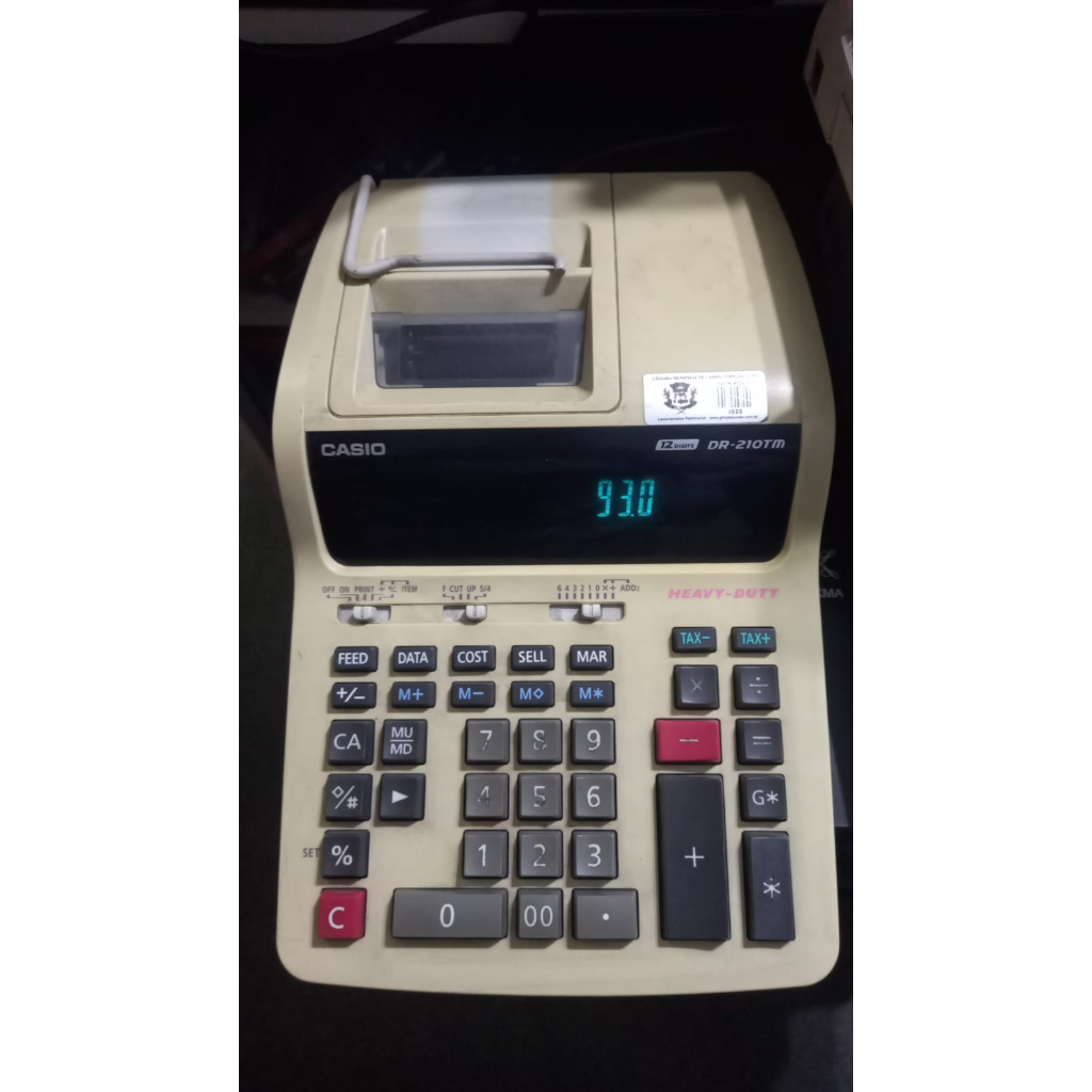 CALCULADORA CASIO HR150TM Shopee Brasil