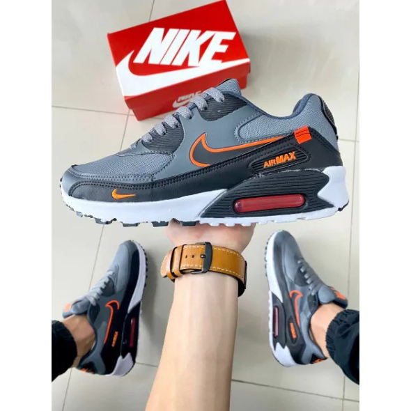 T nis N ke Bolha air max 90 Bege com Preto O Melhor Pra Voc