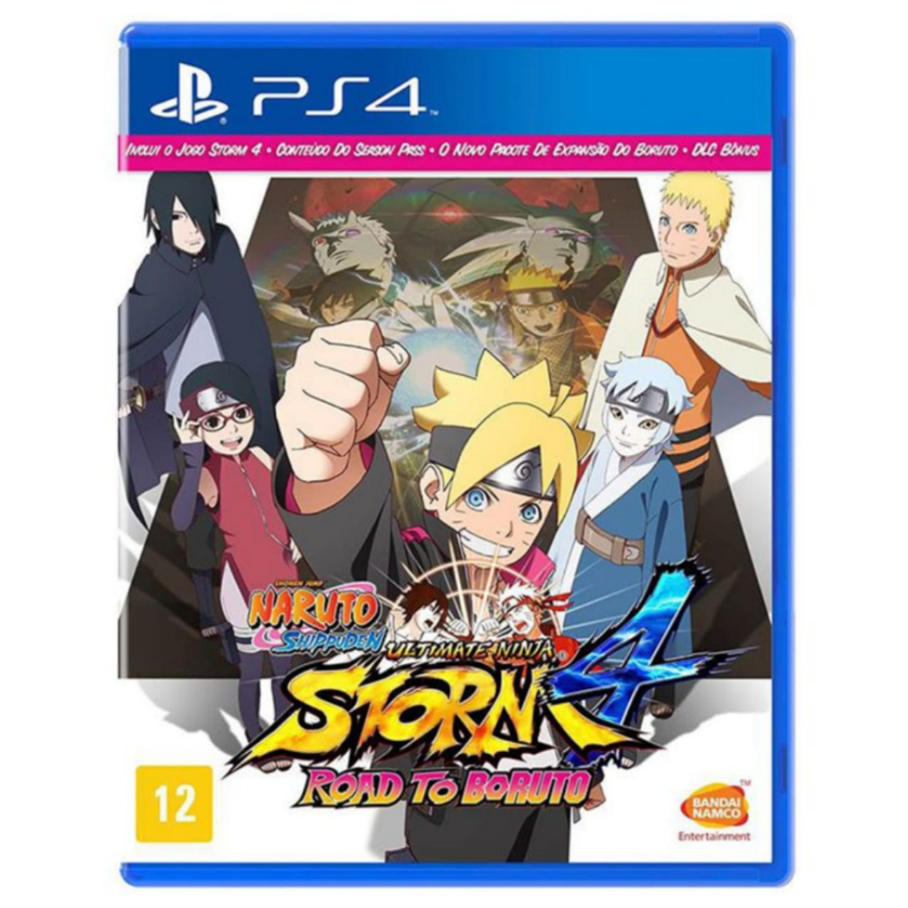 Naruto Ultimate Ninja Storm 4: Road to Boruto - PS4 Mídia Física