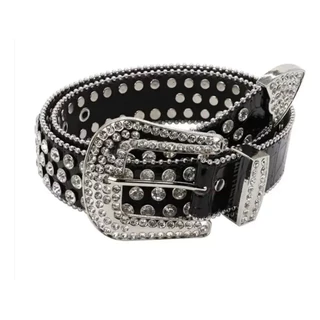 Cinto Feminino Country Pedraria Pedra Brilho estiloso strass