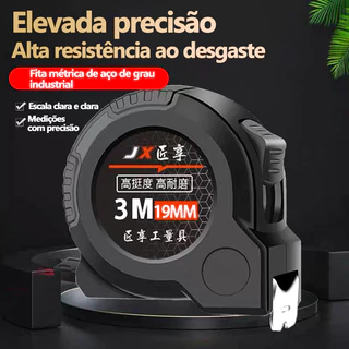 Drop-Fita Métrica Resistente , De Aço Fluorescente Auto-Travante , Ferramenta Alta Precisão Ao Desgaste Para Carpinteiros